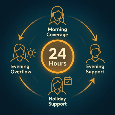Saas customer support 24 hour coverage